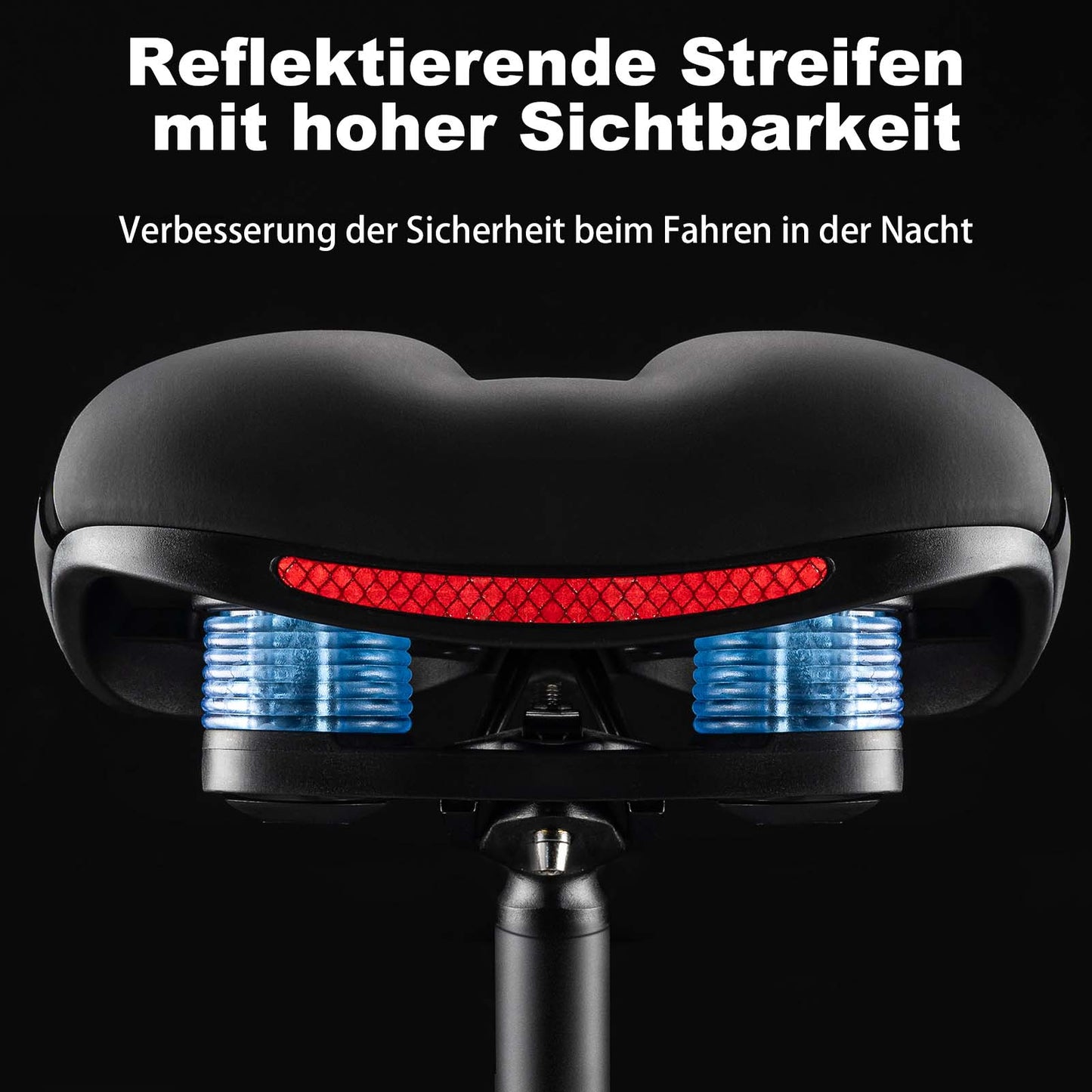Cykelsadel Memory Foam Åndbar Gel Sadel ROCKBROS