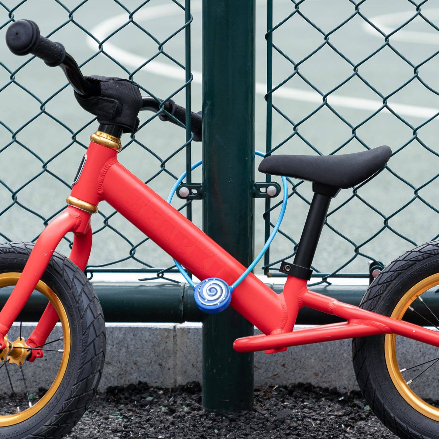 Børnecykellås 69 cm med 2 nøgler ROCKBROS