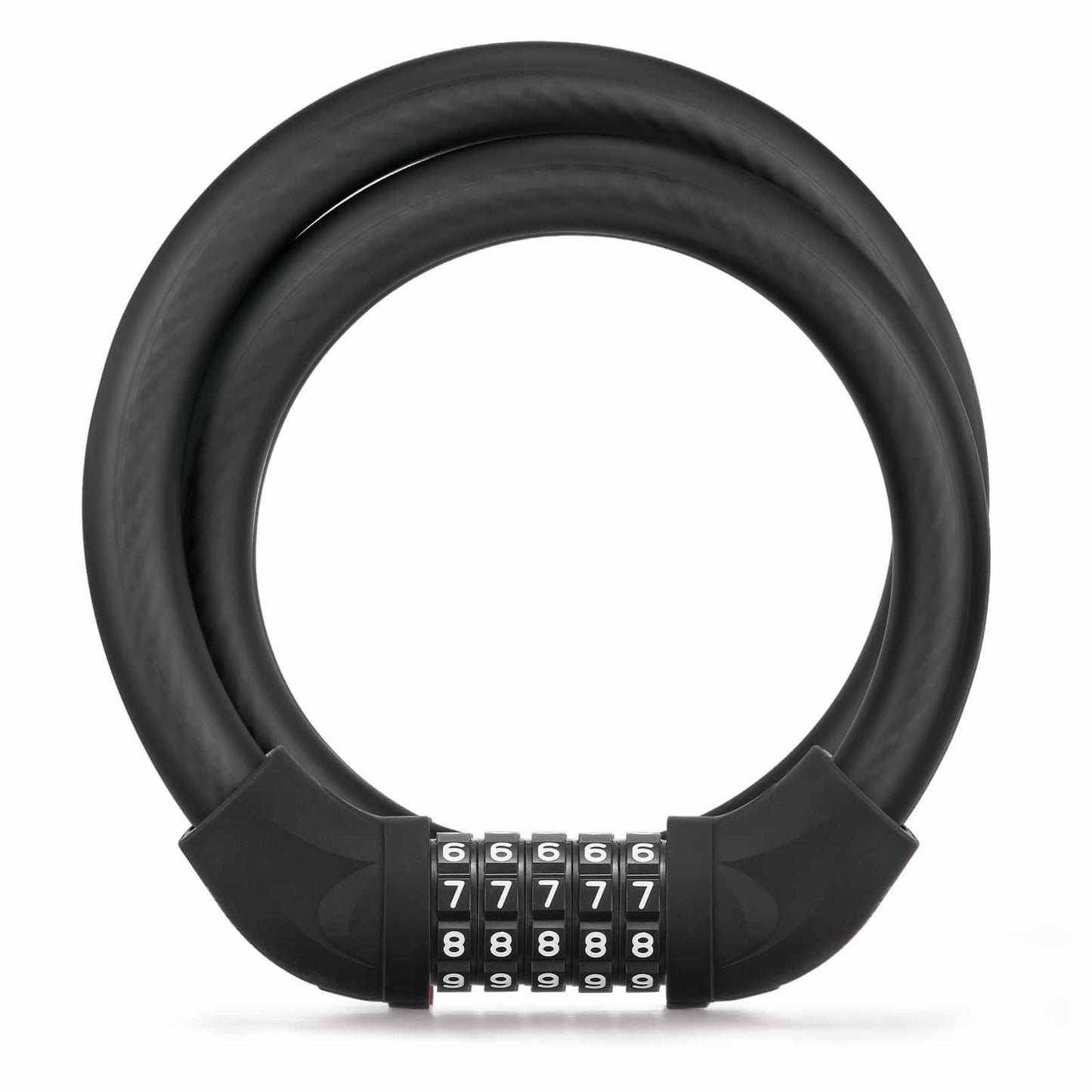 Cykellås, kabellås, kombinationslås med 5-cifret kode, ROCKBROS