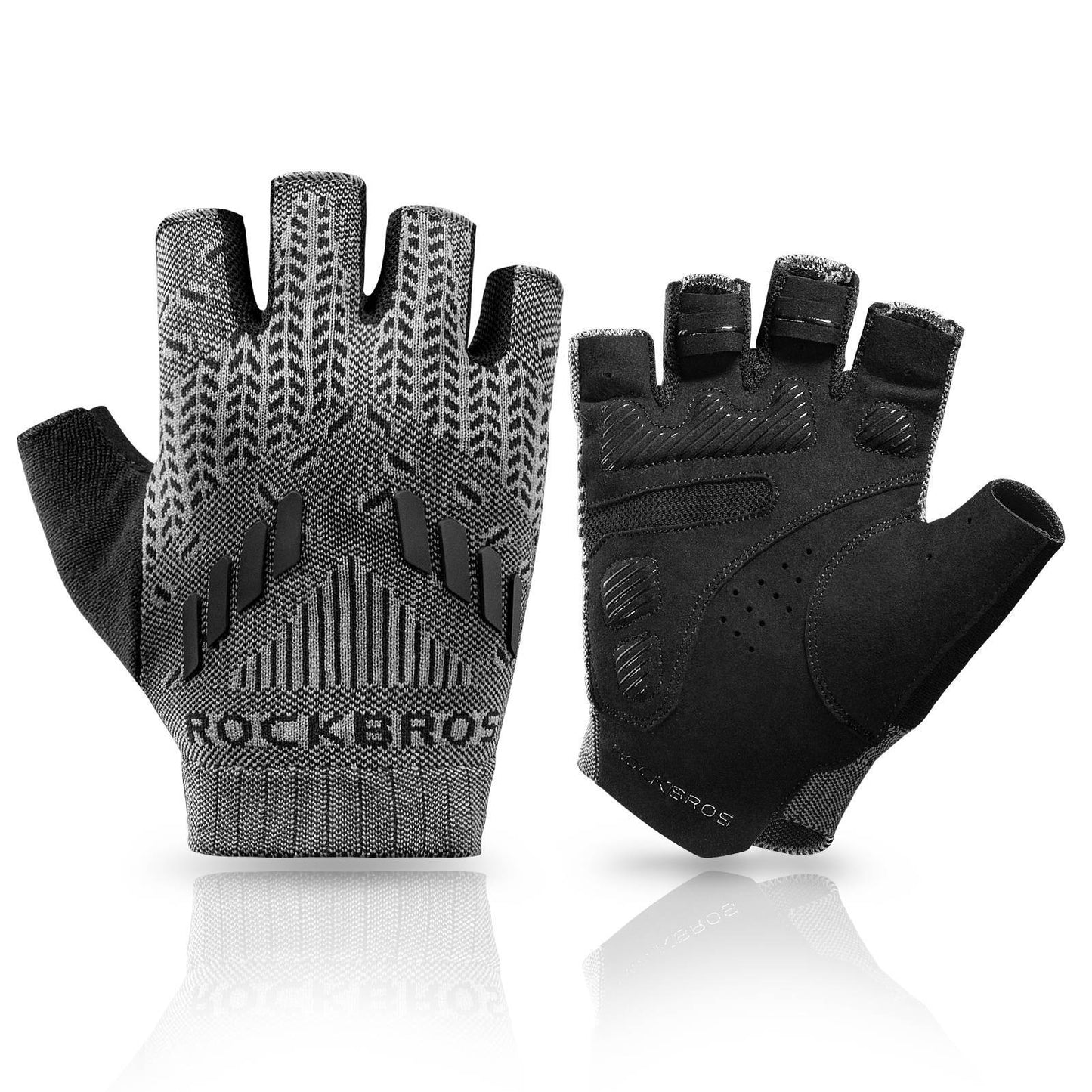 ROCKBROS cykelhandsker med halv finger, sommer, herre