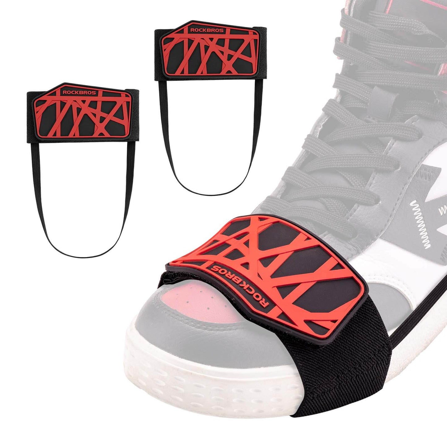 Motorcykel gearskiftebeskytter, skridsikker gearskiftbeskytter, justerbar skobeskytter, motorcykeltilbehør ROCKBROS