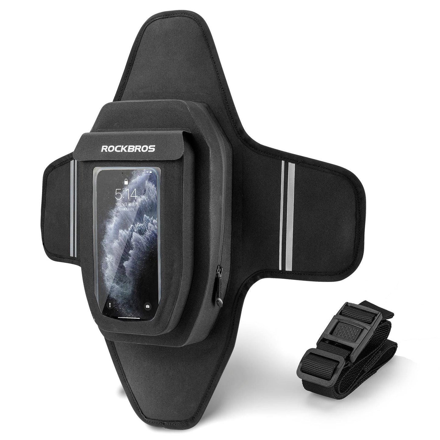 Motorcykel Tanktaske Vandtæt Magnetisk Tanktaske Sort ROCKBROS