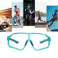 ROCKBROS Dynamisk cykelbrille med UV400-solfilter