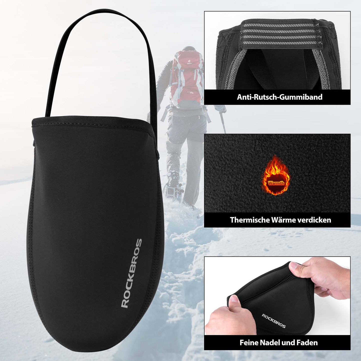 Cykelovertræk, vandafvisende Kevlar cykelskoovertræk ROCKBROS