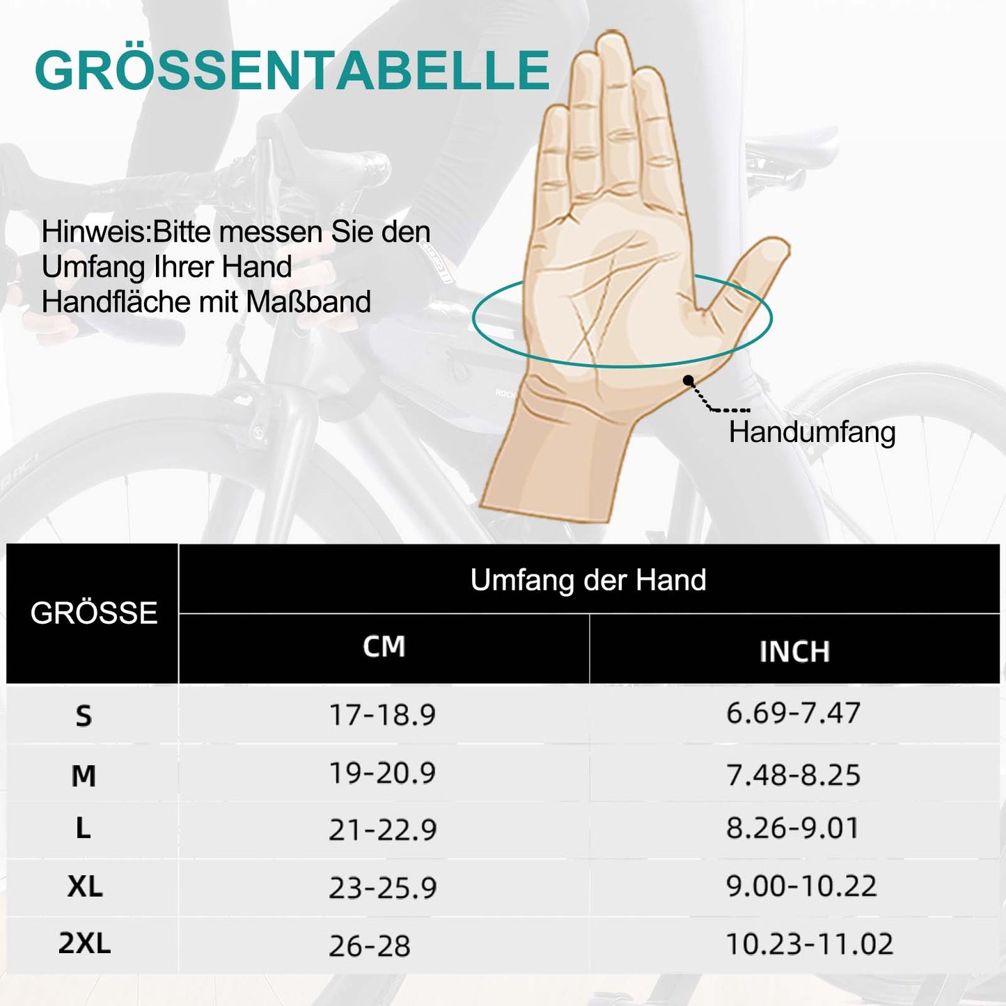 Ridehandsker Full Finger SBR Herre sportshandsker M-XXL ROCKBROS