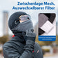 Elefanthue, vindtæt underhjelmhue lavet af varm fleece, sort, ROCKBROS