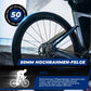 T700 Carbon Hjulsæt 28" 50mm Skivebremse Gennemgående Hjulsæt til Landevejscykler og SHIMANO 8-12 Speed 24 Eger 36T Stållejer ROCKBROS