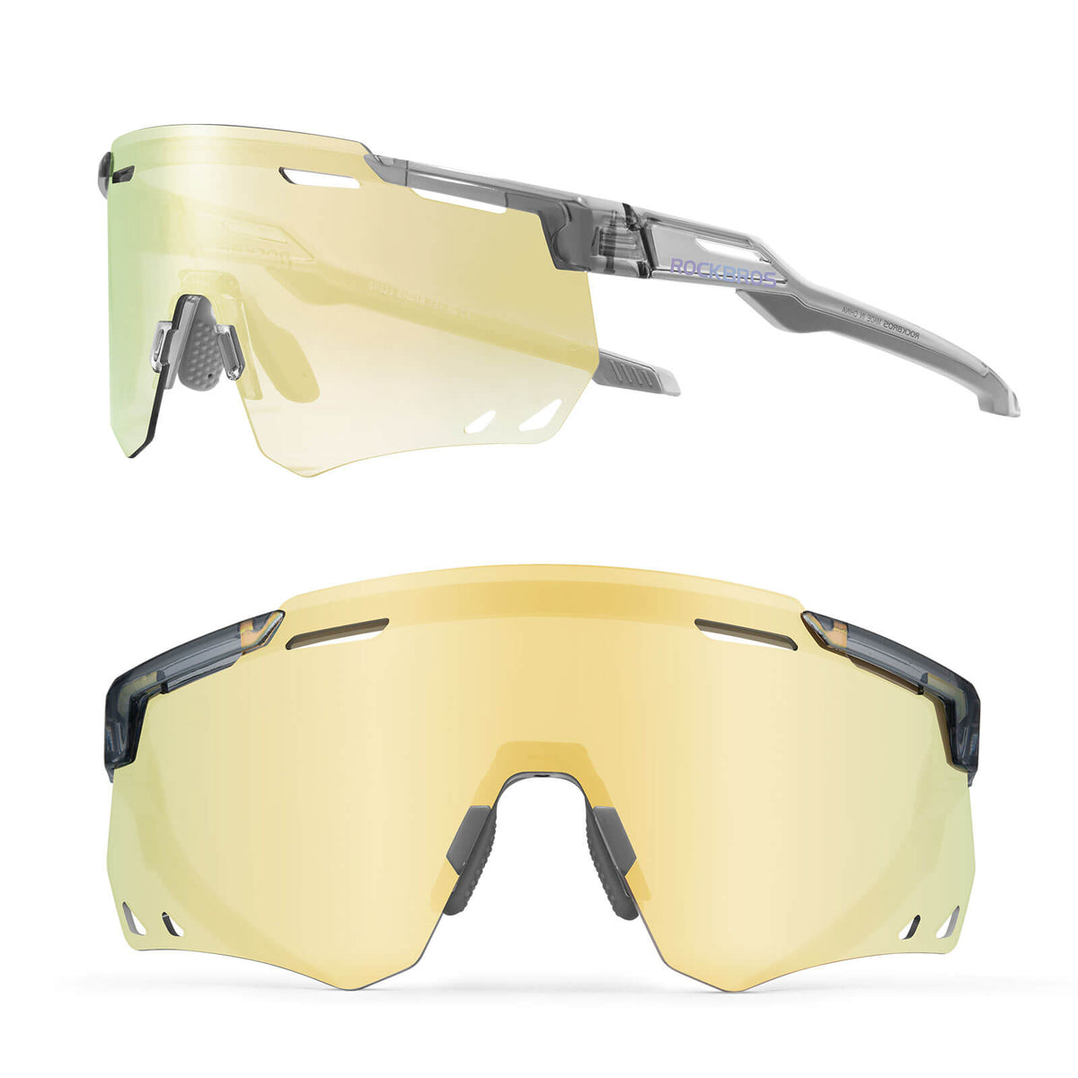 ROCKBROS Ultr let og selvtonende cykelbrille (UV400)