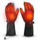 Genopladelige vinterhandsker med varme, sorte ROCKBROS