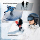 Qunature snowboard/skihjelm med høreværn snowboardhjelm til kvinder og mænd 54-61cm
