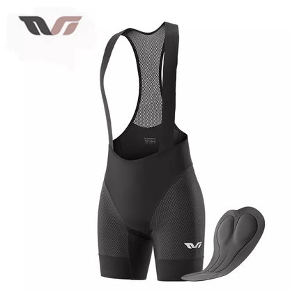 ROCKBROS TVI polstrede landevejsbikeshorts med stropper til kvinder