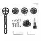 ROCKBROS Cykelcomputer GPS Mount Cykellysadapter GoPro Carbon Fiber