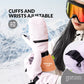 Qunature Warm Ski Handsker Vandtætte Snowboard Handsker XS-XL Dame/Mænd