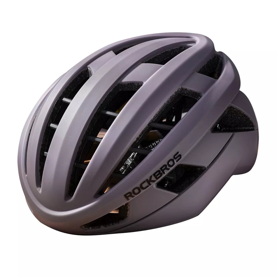 ROCKBROS cykelhjelm landevejscykel PC + EPS 54-58 cm cykelhjelm dame mænd stødabsorbering