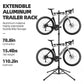 ROCKBROS Cykel Dobbelt monteringsstativ Support Power Repair Stand Justerbar