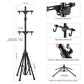 ROCKBROS Cykel Dobbelt monteringsstativ Support Power Repair Stand Justerbar