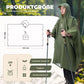 Qunature Outdoors Multifunktionel regn Poncho Cykelregn Cape Rain Poncho
