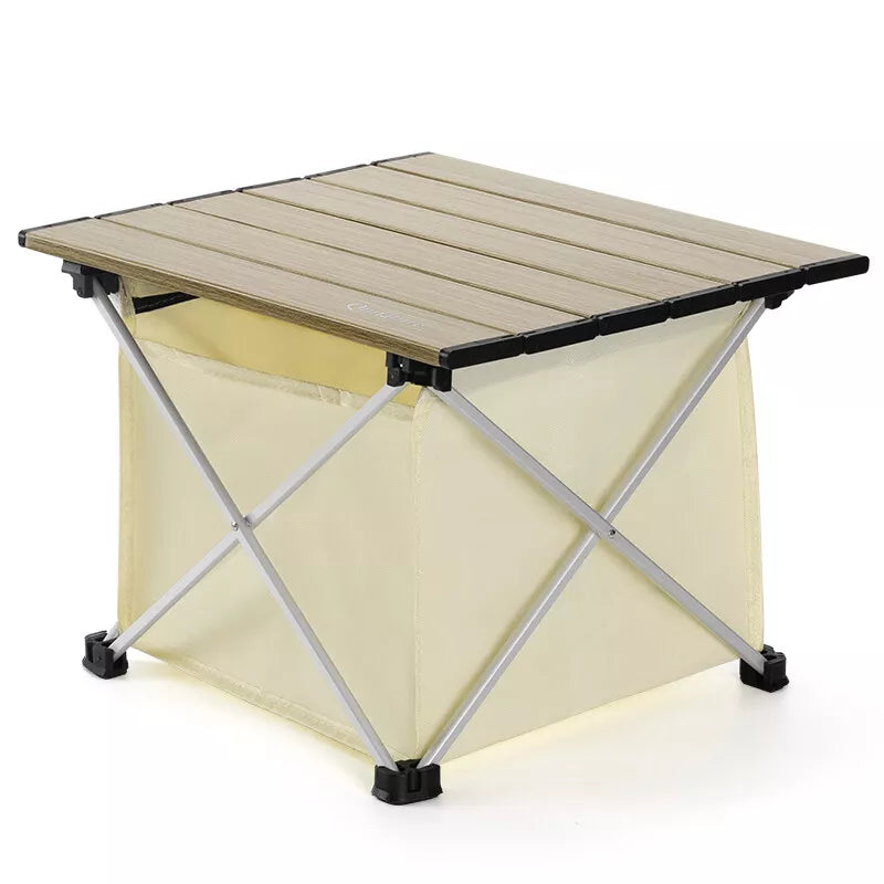 Qunature campingbord folde aluminiumsbord med 600D taske picnic bord op til 15KG
