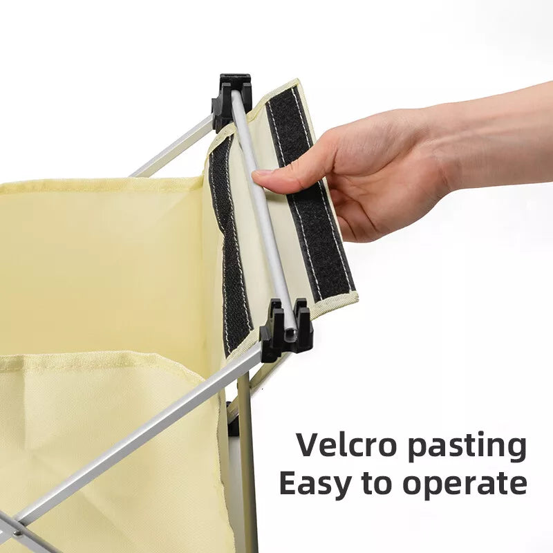 Qunature campingbord folde aluminiumsbord med 600D taske picnic bord op til 15KG
