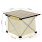 Qunature campingbord folde aluminiumsbord med 600D taske picnic bord op til 15KG