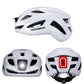 ROCKBROS cykelhjelm cykelhjelm med sikkerhedsadvarselslys beskyttelseshjelm 57-61 cm