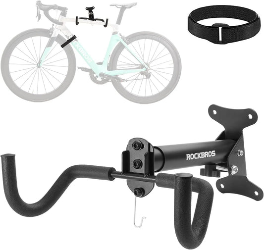 ROCKBROS cykelstativ vægmonteret vægmonteret cykelholder op til 15 kg