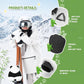 Qunature Ski Handsker Panda Design Handsker til børn i alderen 4-12 Varme termiske vindtætte fleecehandsker Ideel til vinteraktiviteter såsom skiløb Snowboarding Skøjteløb