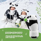 Qunature Ski Handsker Panda Design Handsker til børn i alderen 4-12 Varme termiske vindtætte fleecehandsker Ideel til vinteraktiviteter såsom skiløb Snowboarding Skøjteløb