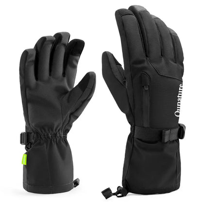 Qunature Handsker Vinter Ski/Sne Handsker Vindtætte til Cykel/Motorcykel XS-XL