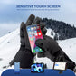 Qunature Handsker Vinter Ski/Sne Handsker Vindtætte til Cykel/Motorcykel XS-XL