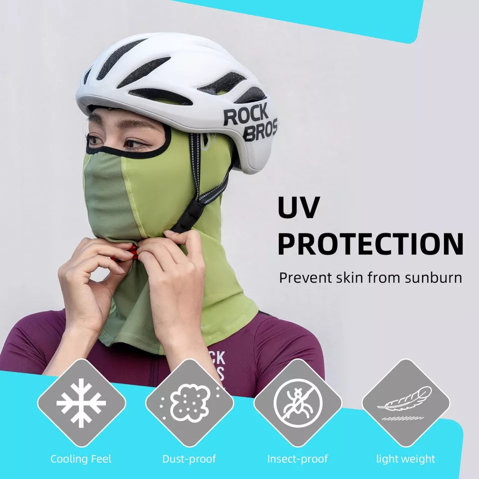 ROCKBROS sommer balaclava UPF40+ balaclava multifunktionel maske