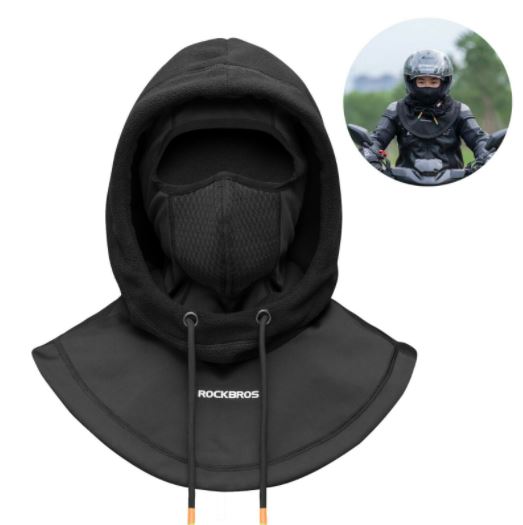 ROCKBROS Skimaske Thermo Fleece Balaclava Vinter under hjelm