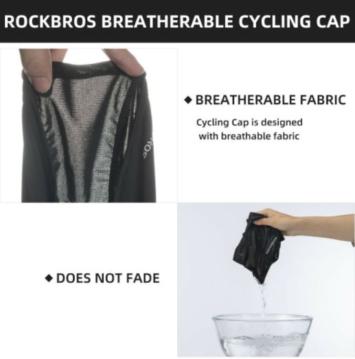 ROCKBROS Balaclava Åndbar motorcykel bandana UPF50+ sommer