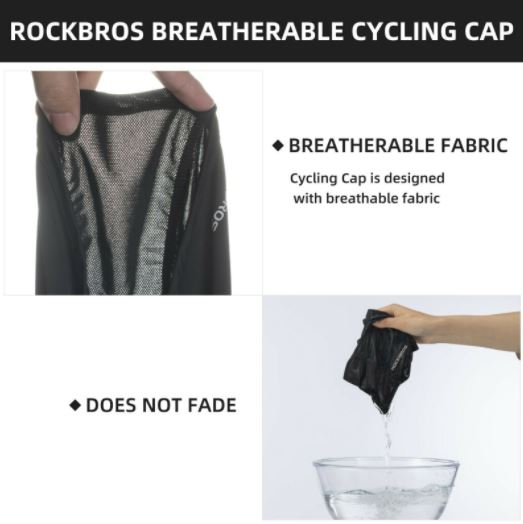 ROCKBROS Balaclava Hood til damer mænd UPF50+ sommer/forår