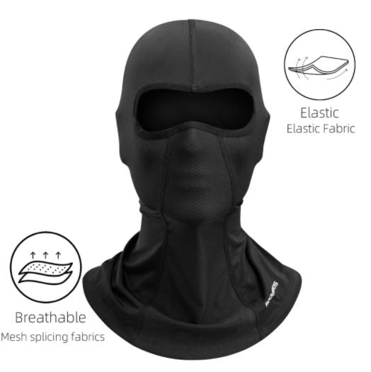 ROCKBROS Balaclava Hood til damer mænd UPF50+ sommer/forår
