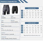 ROCKBROS Elite Shorts med indershorts og polstring til mænd sort