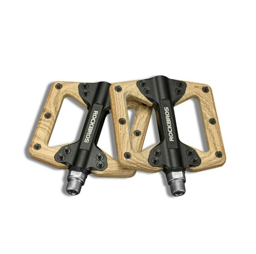 ROCKBROS cykelpedaler Nylon 9/16 tommer Skridsikker platform Aluminium