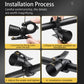 ROCKBROS cykelklokke cykellydhorn horn elektrisk signalhorn universal