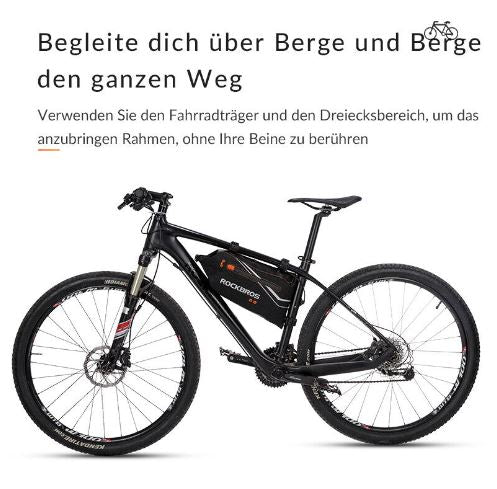 ROCKBROS rammetaske top tube taske cykeltaske til MTB landevejscykel e-cykel 3,5L