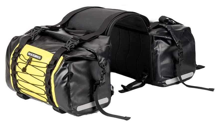 ROCKBROS AS-010 motorcykel taske dobbelt sadeltasker vandtæt Ca.62L