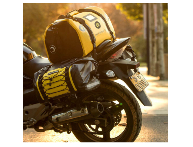 ROCKBROS AS-010 motorcykel taske dobbelt sadeltasker vandtæt Ca.62L