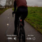 ROCKBROS cykelbaglygte IPX5 StVZO certificeret 20 lux