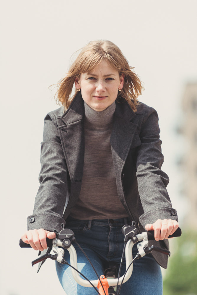 Amity cykelfrakke Paulina c_change Anthra kvinder