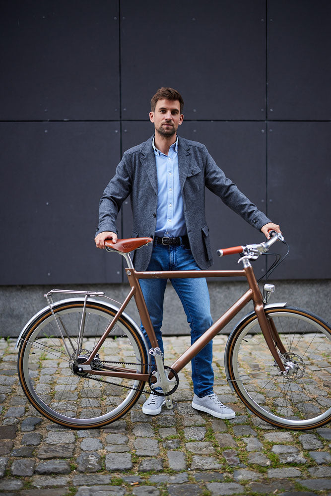 Amity cykelfrakke Paul Loden mænd
