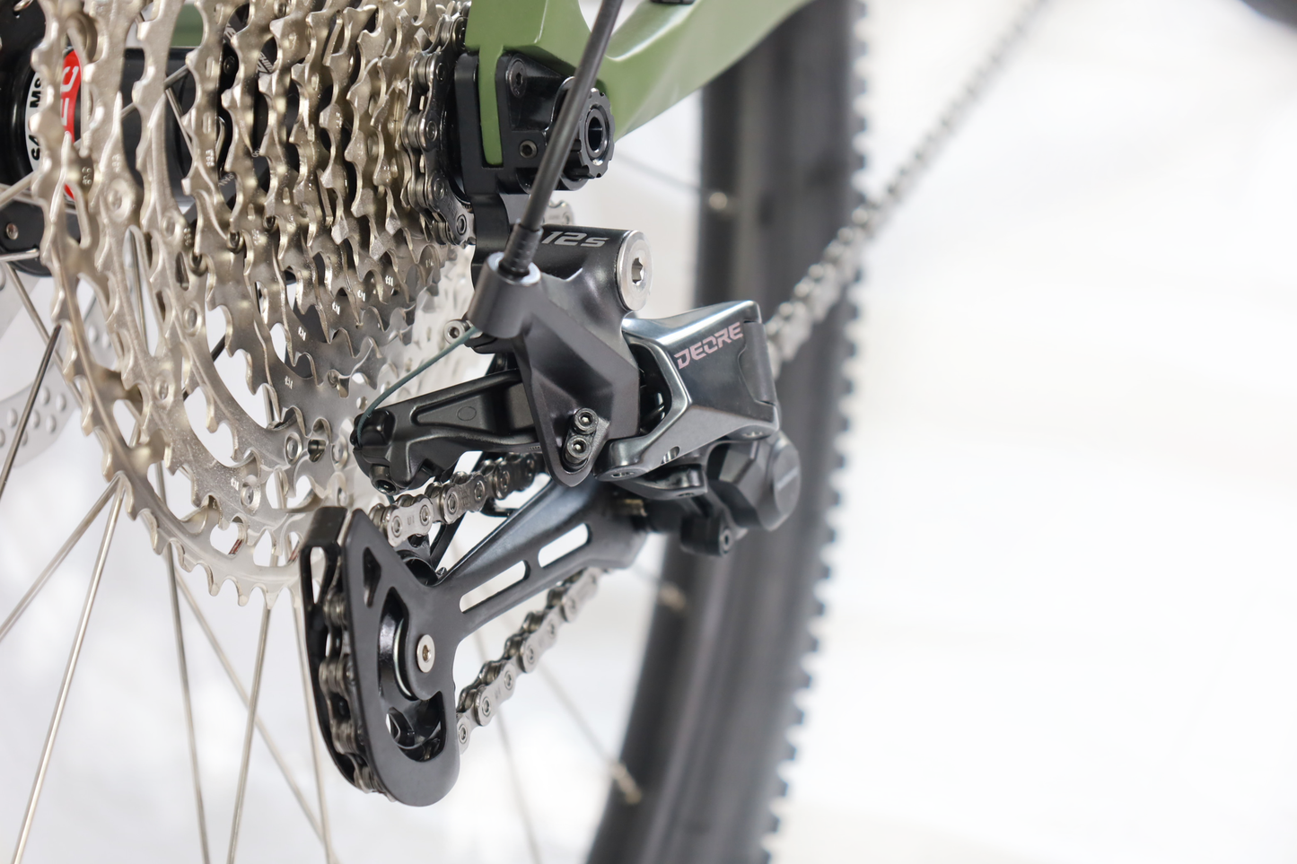 RINOS Gaia2.0 Carbon MTB Shimano Deore 12 gear 19 tommer Hardtail Rockshox
