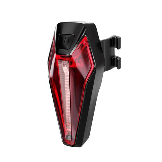 ROCKBROS cykelbaglygte IPX5 StVZO certificeret 20 lux