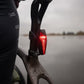 ROCKBROS cykelbaglygte IPX5 StVZO certificeret 20 lux