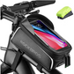 ROCKBROS 017-1BK cykelstel taske Touchscreen til mobiltelefon op til 6.5 tommer