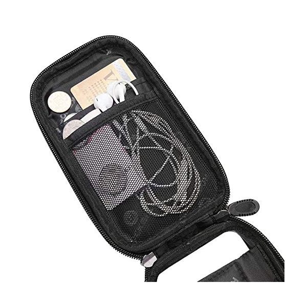 ROCKBROS 030-60BK cykelstelpose med mobiltelefonlomme op til 6.0 tommer