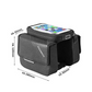 ROCKBROS 030-60BK cykelstelpose med mobiltelefonlomme op til 6.0 tommer